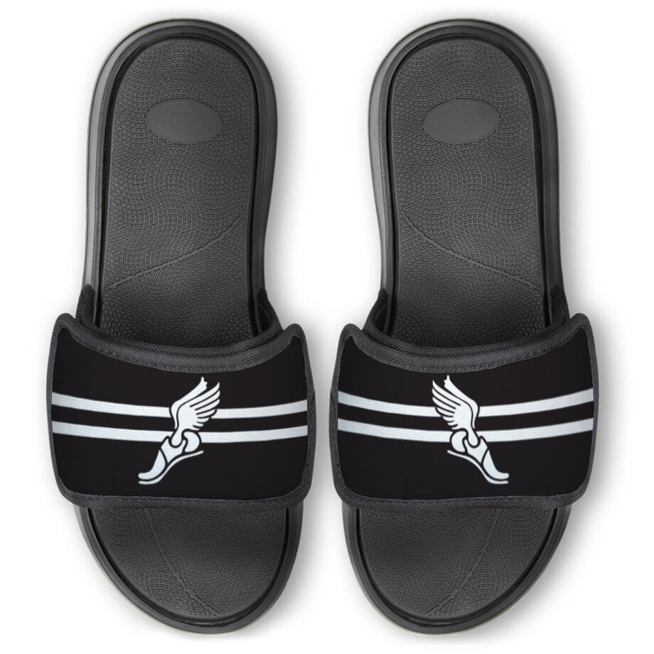 Track & Field Repwell&reg; Slide Sandals - Winged Foot