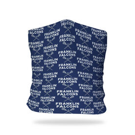 Guys Lacrosse Multifunctional Headwear - Personalized Team Name Repeat RokBAND
