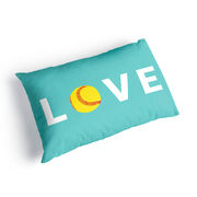 Softball Pillowcase - Love