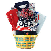 Guys Lacrosse Easter Basket - USA Lax