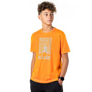 Lacrosse Short Sleeve T-Shirt - Raised In a Cage