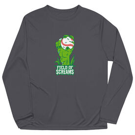 Baseball Long Sleeve Performance Tee - Field Of Screams