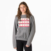 Cheerleading Crewneck Sweatshirt - Retro Cheer