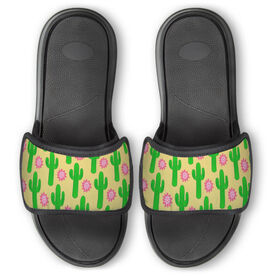 Personalized Repwell&reg; Slide Sandals - Cactus Pattern