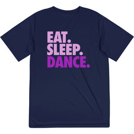 Dance Short Sleeve Performance Tee - Eat Sleep Dance