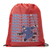 Hockey Drawstring Backpack - Dangle Snipe Celly Player