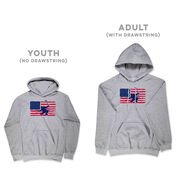 Hockey Hooded Sweatshirt - Hockey Land That We Love