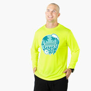 Pickleball Long Sleeve Performance Tee - Serve's Up