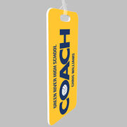 Volleyball Bag/Luggage Tag - Personalized Coach