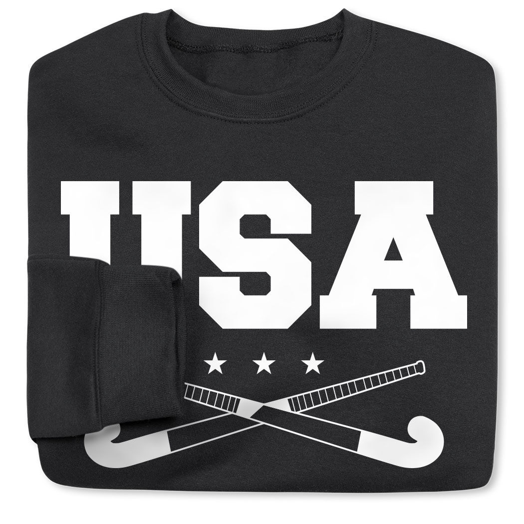 Field Hockey Crewneck Sweatshirt USA Field Hockey ChalkTalkSPORTS