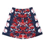 Baseball Beckett™ Shorts - Patriotic Digital Camo