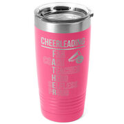 Cheerleading 20 oz. Double Insulated Tumbler - Cheerleading Father Words