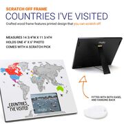 Scratch Off Frame - Countries I've Visited
