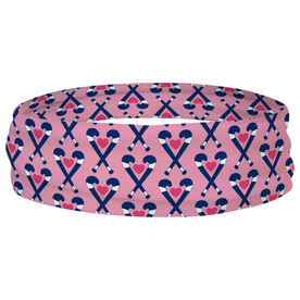 Field Hockey Multifunctional Headwear - Field Hockey Hearts RokBAND
