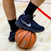 Basketball Woven Mid-Calf Socks - Player (Black/White)