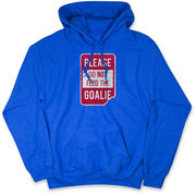 Hockey Hooded Sweatshirt - Don't Feed The Goalie