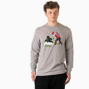 Baseball Tshirt Long Sleeve - How The Pinch Stole Home