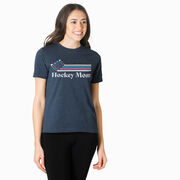 Hockey Short Sleeve T-Shirt - Hockey Mom Sticks