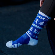 Socrates® Mid-Calf Performance Socks - Tis The Season