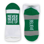 Socrates&reg; Woven Performance Socks Never Never Give Up