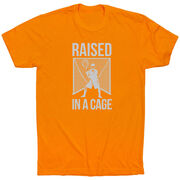 Lacrosse Short Sleeve T-Shirt - Raised In a Cage