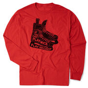 Hockey Tshirt Long Sleeve - Play Hockey