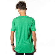 Crew Tshirt Short Sleeve Crew Crossed Oars Banner