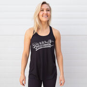 Pickleball Flowy Racerback Tank Top - Kind Of A Big Dill