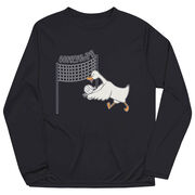 Volleyball Long Sleeve Performance Tee - Goosebumps