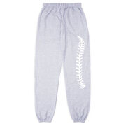 Baseball Fleece Sweatpants - Baseball Stitches