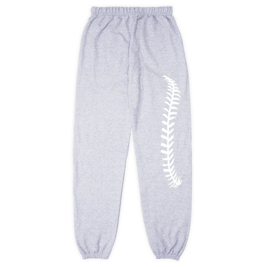 Baseball Fleece Sweatpants - Baseball Stitches