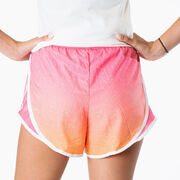 Girls Lacrosse Shorts - Sunset