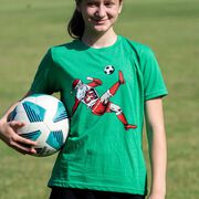 Soccer Short Sleeve T-Shirt - Soccer Santa