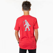 Hockey Short Sleeve T-Shirt - Yeti (Back Design)