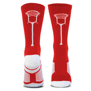 Guys Lacrosse Woven Mid-Calf Sock Set - Hat Trick