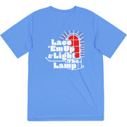 Hockey Short Sleeve Performance Tee - Lace 'Em Up And Light The Lamp