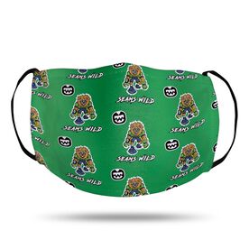 Seams Wild Football Face Mask - Kingsley (Pattern)