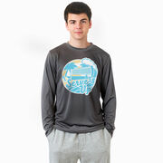 Volleyball Long Sleeve Performance Tee - Serve's Up