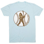 Baseball T-Shirt Short Sleeve - Baseball Bigfoot