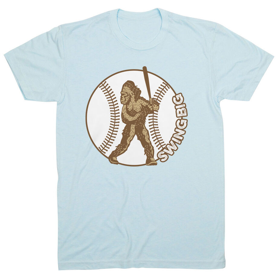 Baseball T-Shirt Short Sleeve - Baseball Bigfoot