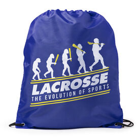 Guys Lacrosse Drawstring Backpack - Evolution of Lacrosse