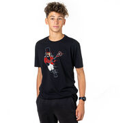 Guys Lacrosse T-Shirt Short Sleeve - Crushing Goals