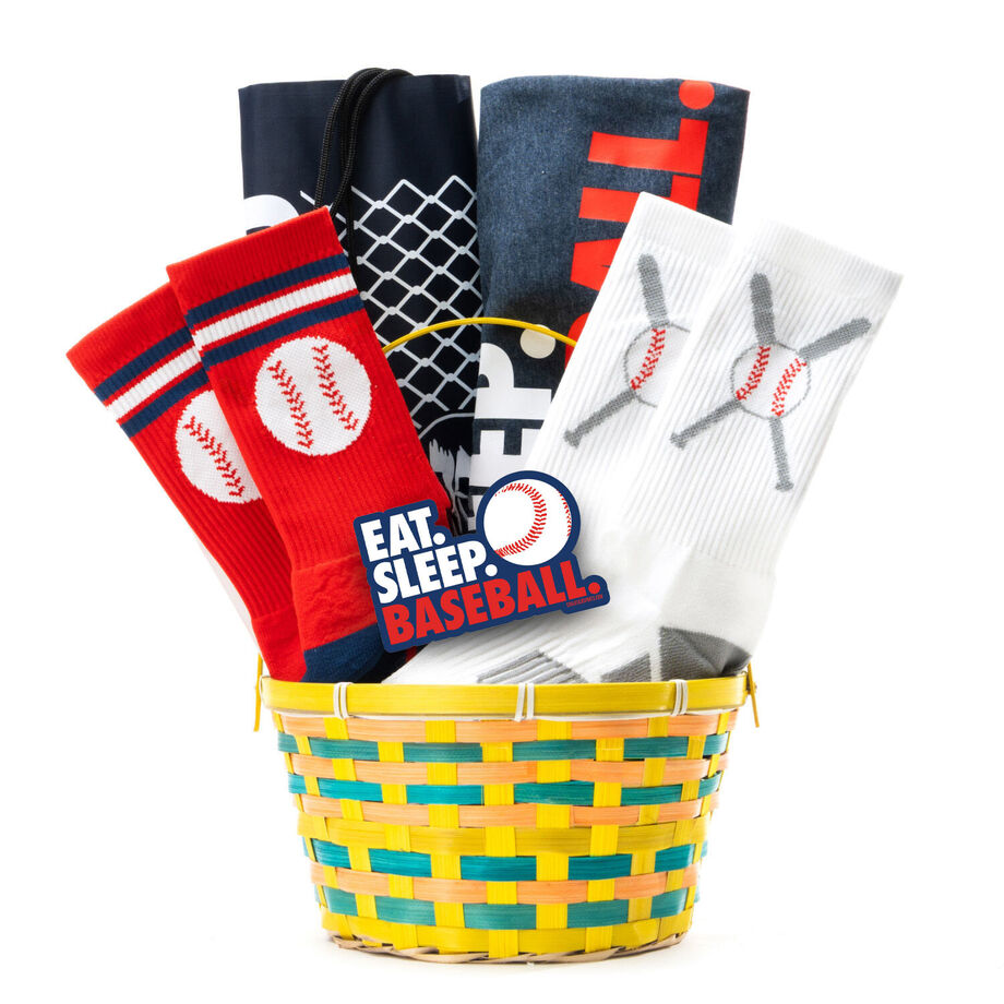 Baseball Easter Basket - Home Run Baseball