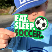 Soccer Sticker - Eat Sleep Soccer