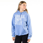 Hockey Hooded Sweatshirt - Dangle Snipe Celly Words