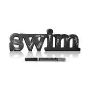 Swim Wood Words Ready for Team to Autograph
