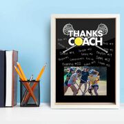 Girls Lacrosse Premier Frame - Thanks Coach