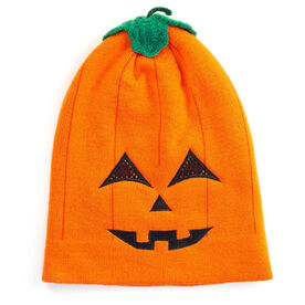 Happy Hatter Jack-O-Lantern Beanie Hat & Mask