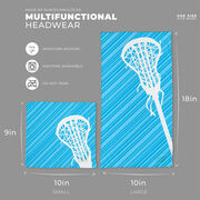 Girls Lacrosse Multifunctional Headwear - Lightning Lacrosse RokBAND