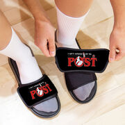 Hockey Repwell&reg; Slide Sandals - Ain't Afraid of No Post
